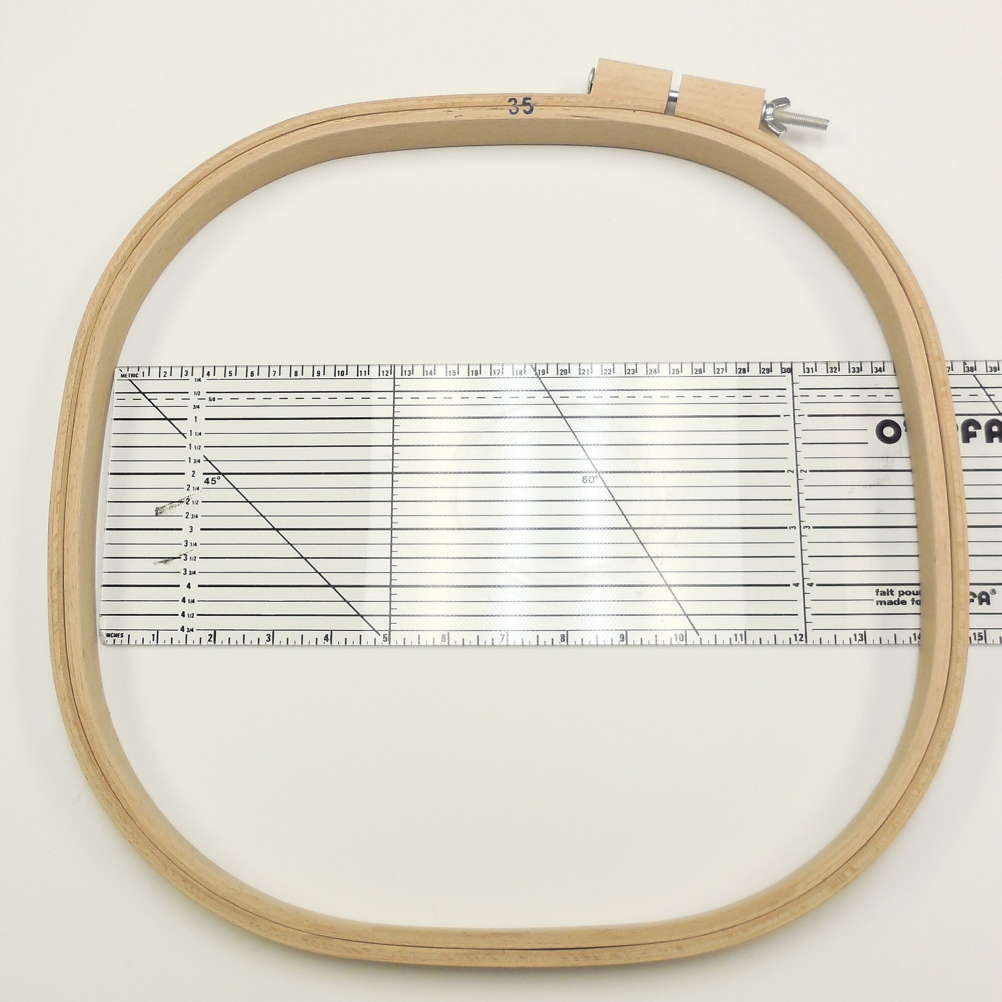 Square 14 German Made Wooden Quilt Hoop Quilting Frame Etsy