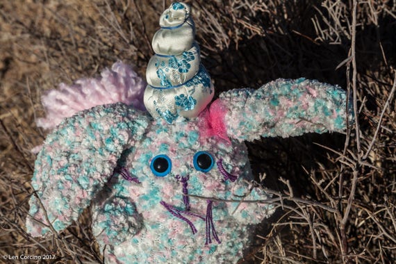 unicorn bunny plush