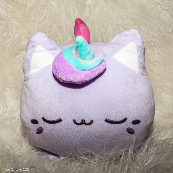 unicorn cat plush
