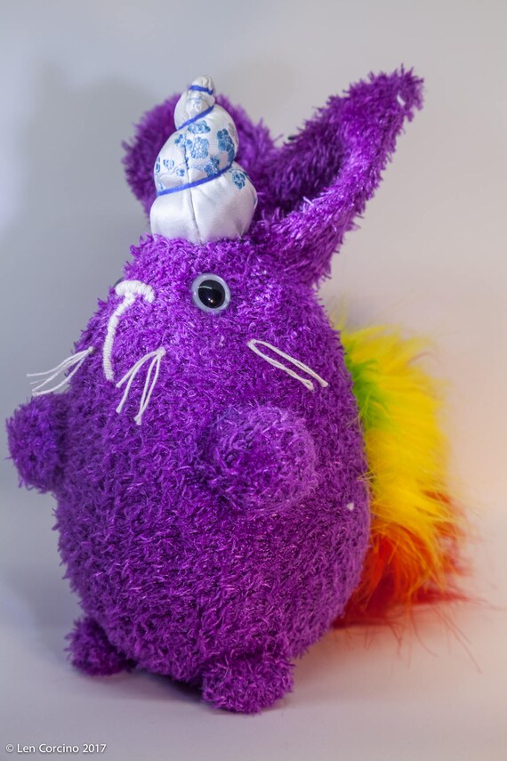 unicorn bunny plush