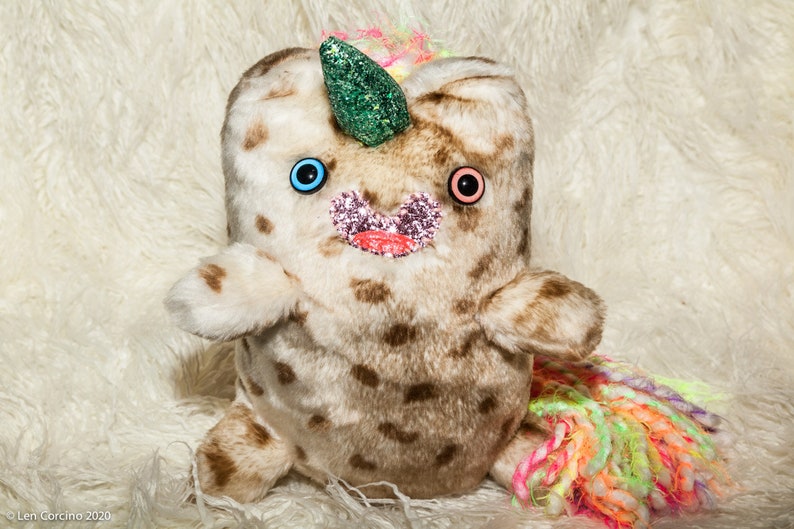 rainbow cat stuffed animal