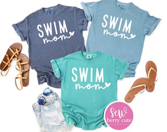 Swim Mom T-Shirt - Swim Mom - Swim Mom Shirt - Swim Mom Tee