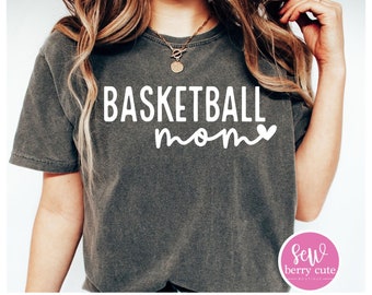 Basketball Mom T-Shirt - Basketball Mom Tee - Basketball Mama - Comfort Colors Tee