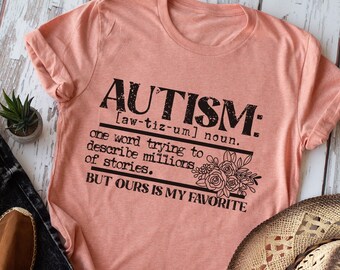 Autism Tshirt - Autism: One Word, Millions of Stories  - Autistic - Awareness