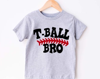 T-ball Brother T-Shirt, Tee Ball Brother Shirt,  T-ball Bro, Baseball T-shirt