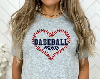 Baseball Mom Shirt, Baseball Mom T-shirt, Baseball Mom, Baseball Sports Mom, Baseball