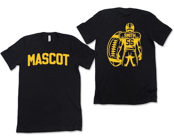 Custom Football T-shirt - Football Shirt - Custom Shirt - Personalized Shirt