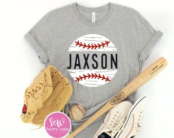 Custom Baseball Shirt - Baseball Shirts - Baseball Tees - Baseball Mom Shirt - Mom Tees - Personalized - Team Shirts