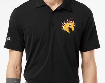 Ultimate365 Solid Polo with Prairie Queen Logo