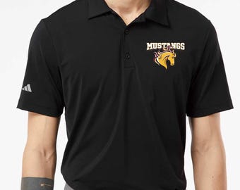 Ultimate365 Solid Polo with Prairie Queen Logo