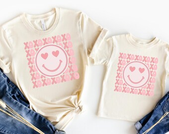 XOXO - Valentine's Day Shirt - Kids Valentine Shirt -  Mommy and Me - Tween Valentine Shirt - Youth Valentine Shirt