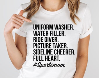 Sports Mom - Uniform Washer - Baseball Mom - Softball Mom - Soccer Mom - Sports Mama