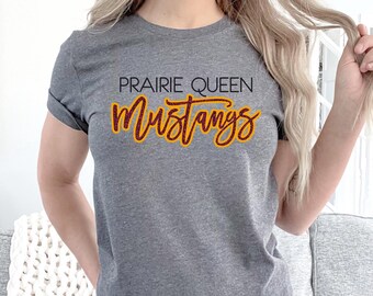 Prairie Queen Mustangs with Glitter