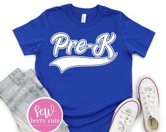 Pre- K T-shirt - Pre K Tee - Preschool Shirt - Back to School Shirt - Preschool Tee - First Day of school Shirt