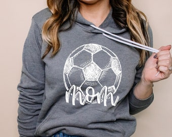 Soccer Mom Hoodie | Soccer Mom | Soccer Shirt | Soccer Sweatshirt