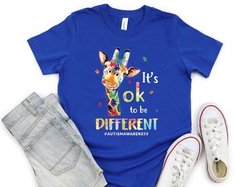 Autism Shirt - Autism Awareness - It's Ok to Be Different