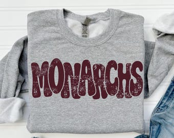 Monarchs Sweatshirt - Papillion LaVista High School
