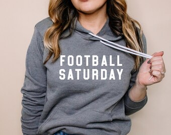 Football Saturday Hoodie - Game Day Hoodie - Football Hoodie - Football Shirt - Football Fan