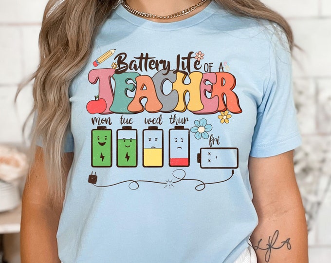 Featured listing image: Teacher T-shirt - Funny Teacher Shirt - Teacher Tee - Teacher Gift