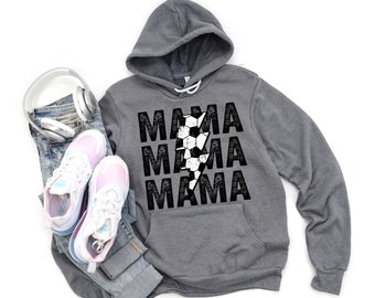 Soccer Mama Hoodie -  Soccer Mom - Soccer Hoodie