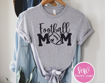 Football Mom T-Shirt - Football Mom Shirt - Football Shirt - Football mama - Football Mom Tee