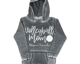 Volleyball Mom Shirt, Personalized Volleyball  Mom Shirt, Volleyball  Mom, Volleyball Mom Hoodie, Sports Mom, Volleyball