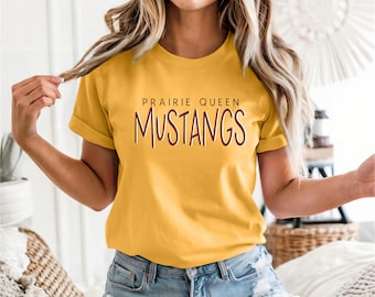 Prairie Queen Mustangs design