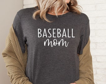 Simple Baseball Mom T-Shirt