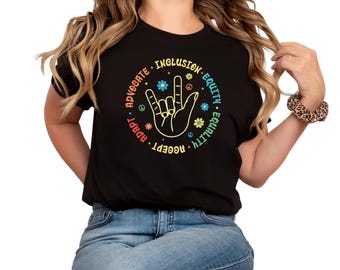 Autism Shirt - Autism Awareness - Advocate Inclusion Equity Equality Accept Adapt