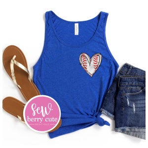 Baseball Shirt - Baseball Tank Top - Baseball Mom Tank Top -  Baseball Mama - Baseball Player - Baseball Coach - Game Day