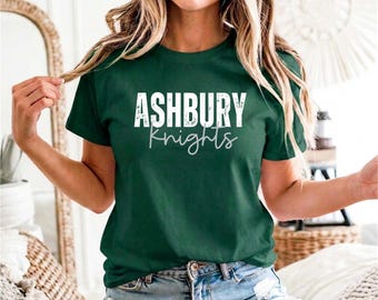 ASHBURY KNIGHTS - design on Bella Canvas UNISEX T-shirt