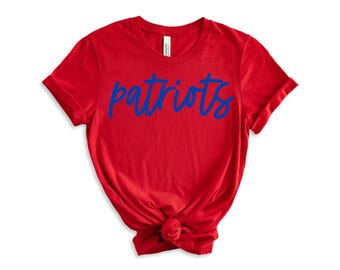 Custom Mascot Shirt, Bella Canvas Tee, Personalized Tshirt, School Spirit