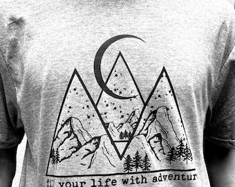 Adventure T-shirt, MYSTERY COLOR