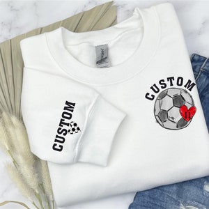 Custom Soccer Sweatshirt - Soccer Mom Crewneck - Soccer Sweatshirt - Soccer Grandma - Soccer Mom Gift