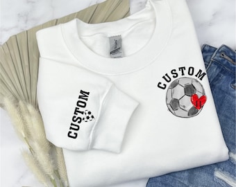 Custom Soccer Sweatshirt - Soccer Mom Crewneck - Soccer Sweatshirt - Soccer Grandma - Soccer Mom Gift