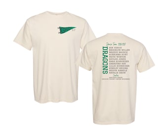 Gretna High Dance Team Roster T-Shirt- Bella Canvas OR Comfort Colors UNISEX T-shirt