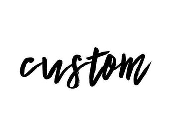 Custom Listing for shipping