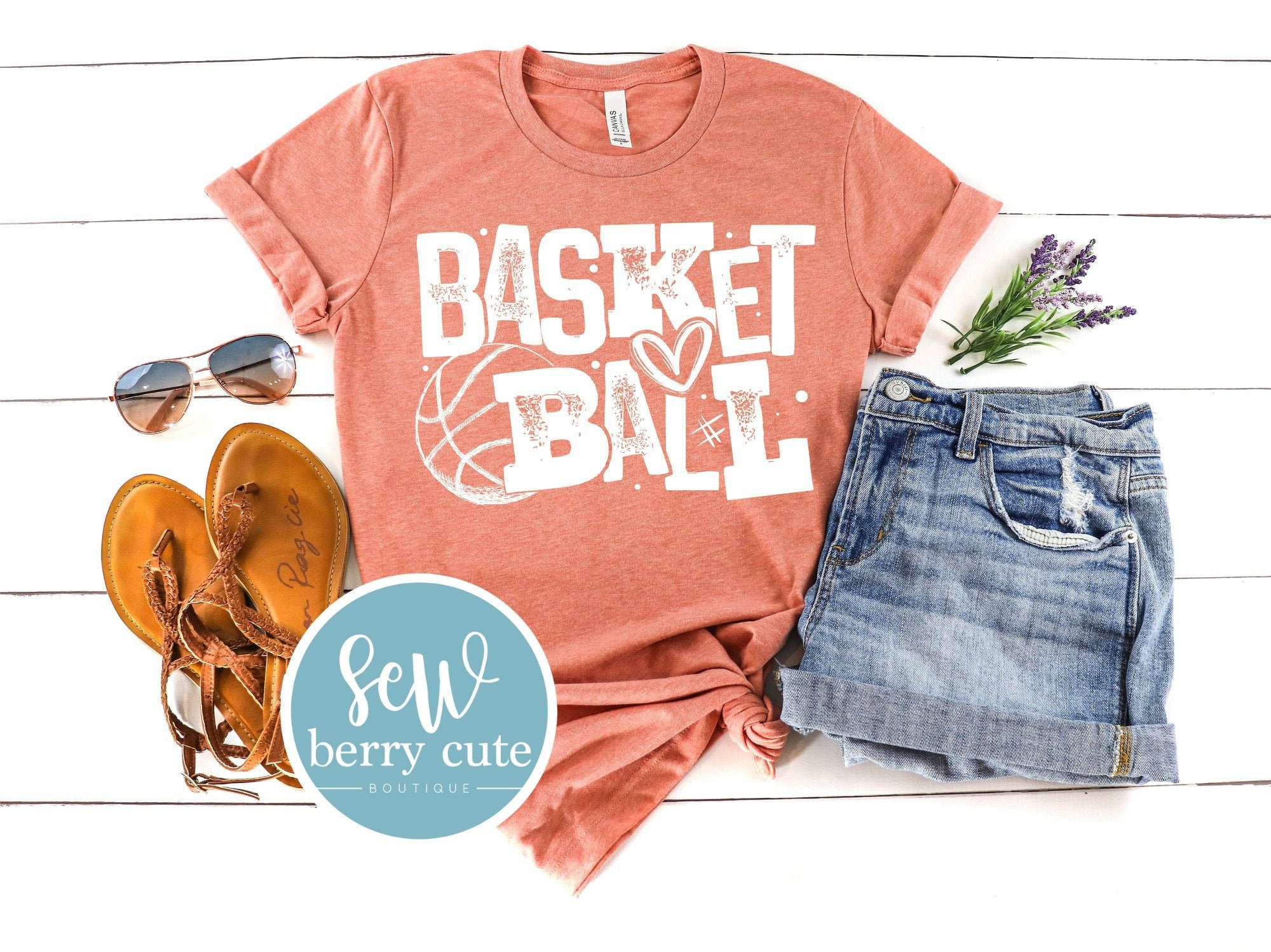 Basketball Tshirt Etsy