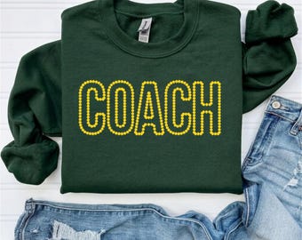 Embroidered COACH Crewneck