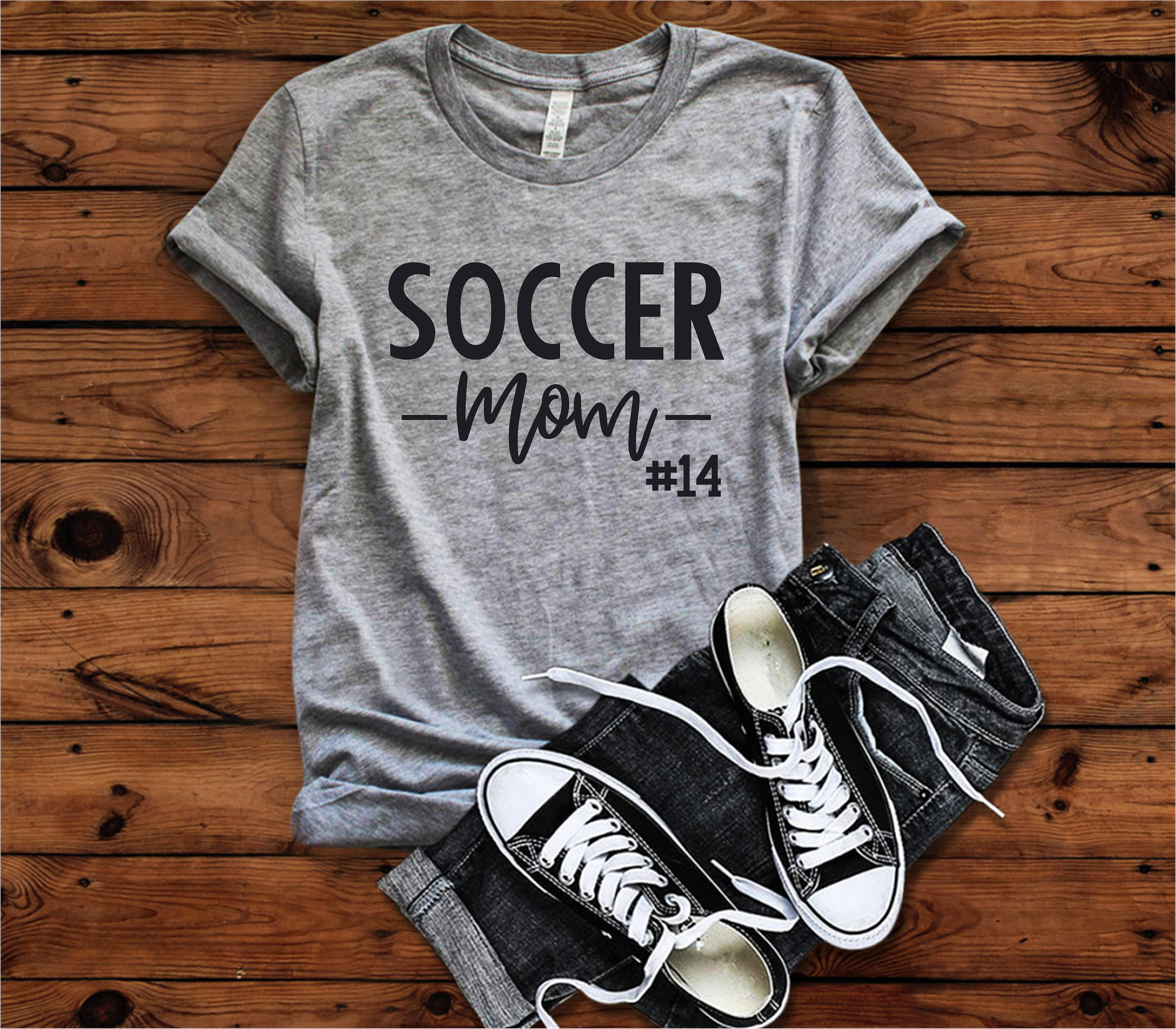 Soccer Mom Shirt Soccer Mom Soccer Mom Tshirt Sports Mom Soccer Custom Soccer Shirt