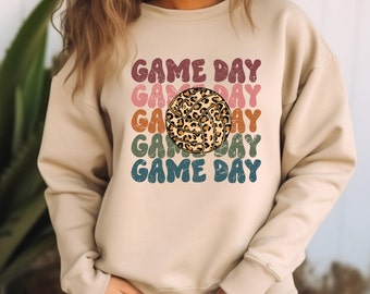 Volleyball Game Day Sweatshirt, Volleyball Sweatshirt, Volleyball Mom Shirt, Volleyball  Mom, Volleyball Coach Shirt