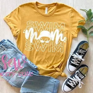 Swim Mom T-Shirt - Swim Mom Tee - Swim Mama