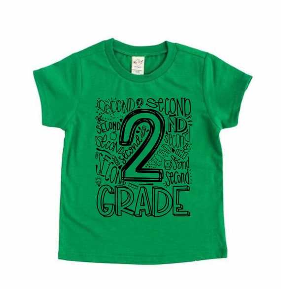 2nd Grade Shirt Back to School Shirt | Etsy