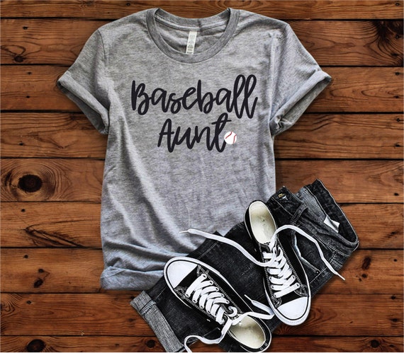 baseball aunt shirt