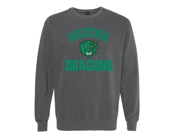 Gretna Dragons - GILDAN OR Comfort Colors UNISEX Crewneck