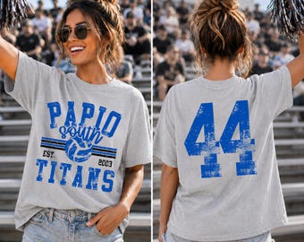 Custom Volleyball T-shirt - Volleyball Shirt - Custom Shirt - Personalized Shirt