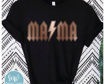 Rockstar Mama Shirt, Mama Tee, Mom Shirt