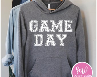 Game Day Hoodie, Soccer Mom, Baseball Mom, Softball Mom, Basketball Mom, Football