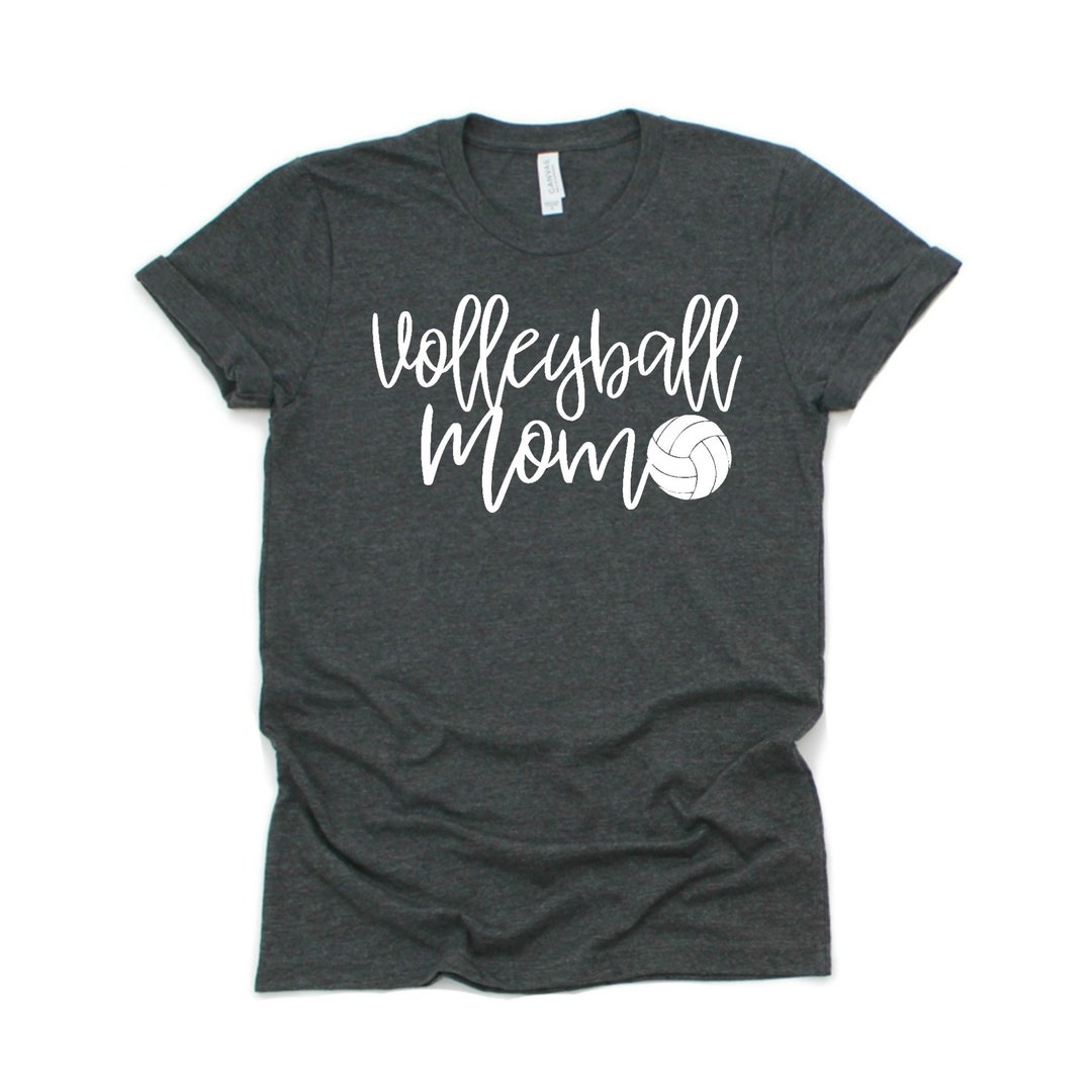 Volleyball Mom Shirt, Volleyball Mom Tee Etsy