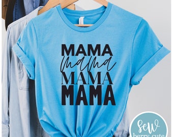 Mama T-shirt, Mom Shirt